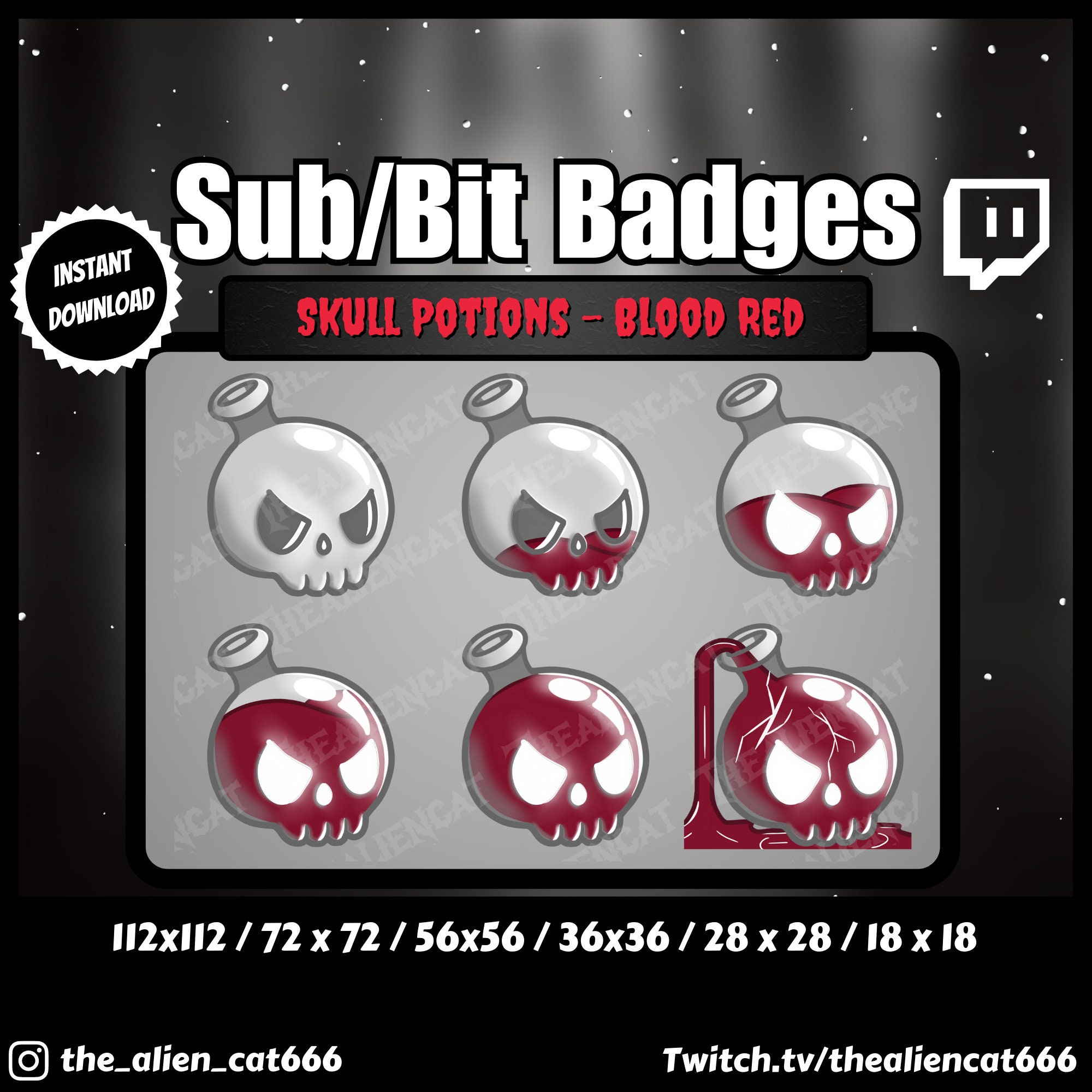 One Piece Skull Twitch Badges  Badges Discord Badges TikTok Badges  Channel Points Bit Badges