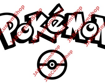 Logo Pokemon Svg Etsy