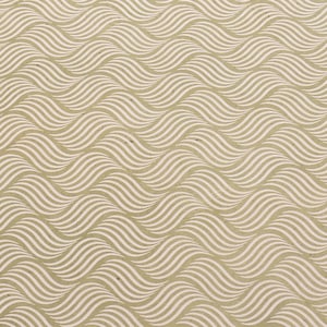 Handmade Lokta Wrapping Paper Green | Screen-printed White waves | Gift Wrap | Stamping and DIY | Craft paper | Nepal paper