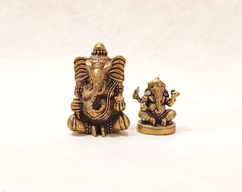 Small Ganesha Figure Ganesh Statue Ganapati Elephant God | Prosperity & Success | Remover of obstacles