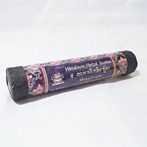 Himalayan Herbal Incense Sticks: Traditional Tibetan Blend, Handmade in Nepal