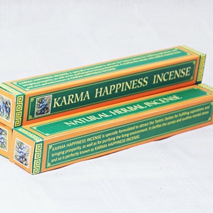 Karma Happiness-wierook: ayurvedische kruidensticks uit Nepal