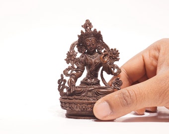 TARA Statue Dolma Copper Figure | Goddess Statue | Handcrafted in Nepal