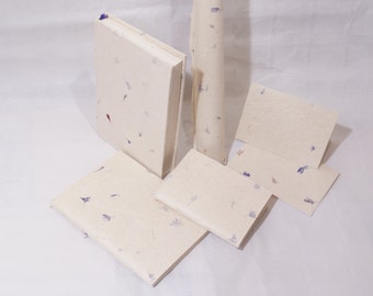 Handmade Lokta Paper Set: Notebooks, Journal, Cards, Gift Wrap