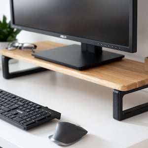 Desk Organiser | PC | Monitor Stand | Custom Height, Width & Depth | Home  Office