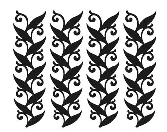 Iges, DXF, SVG, png - wrought iron panel for cnc cutting or printing M3
