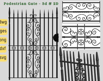 Metal Gate - Victorian Style