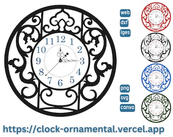 Ornamental Clock - Web and Production