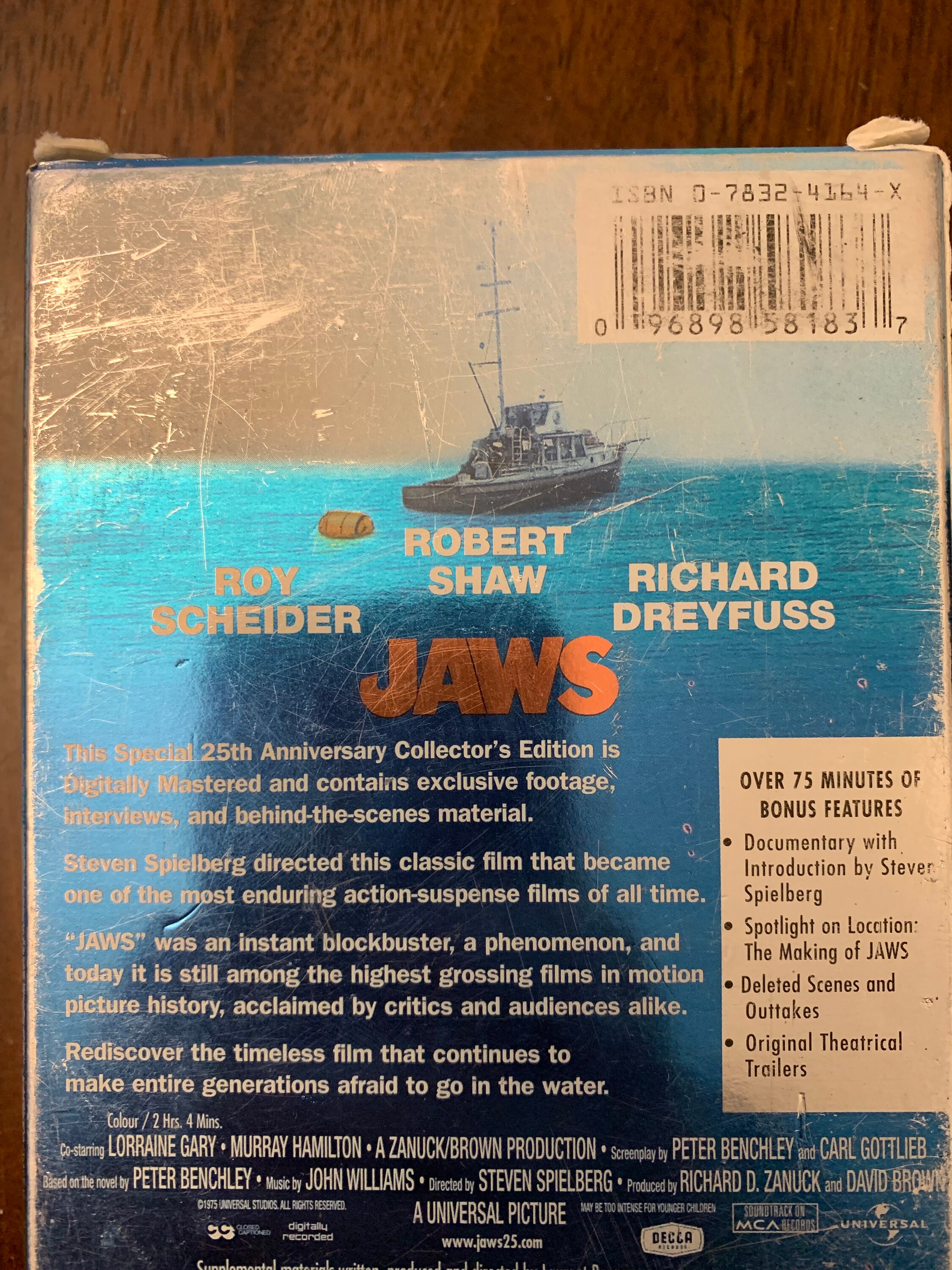 Jaws VHS Collectors Edition 2 VHS Tapes Etsy
