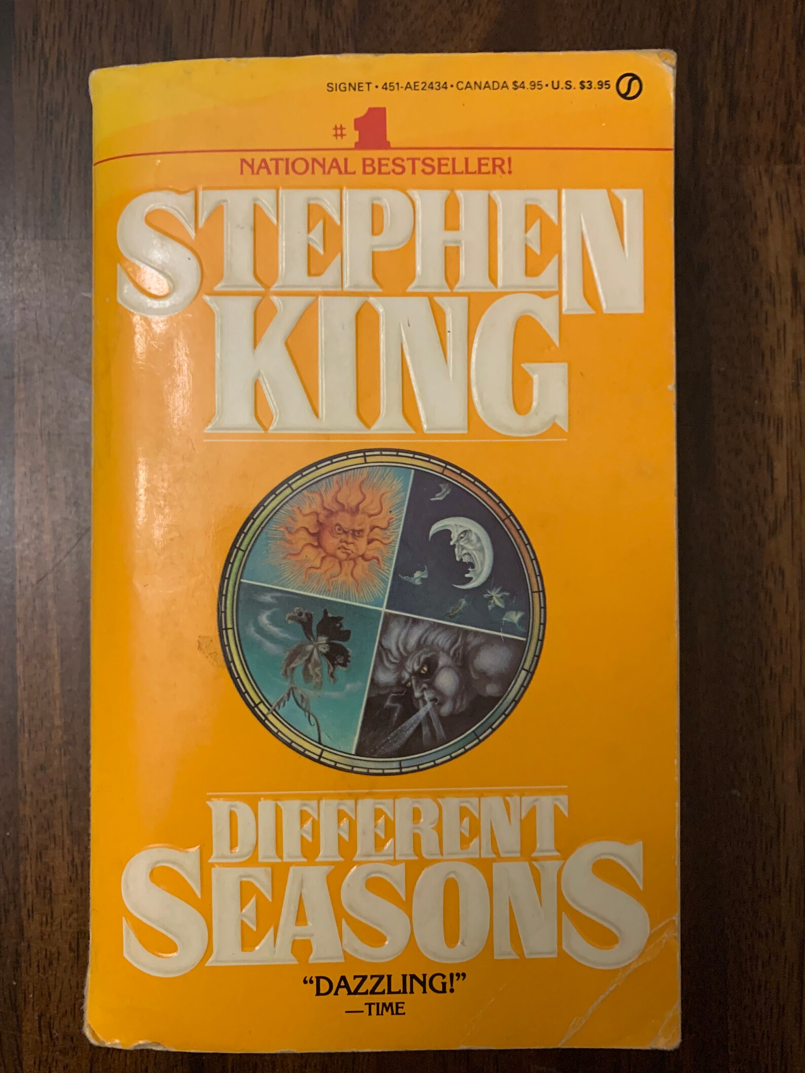 Different Seasons Stephen King Book First