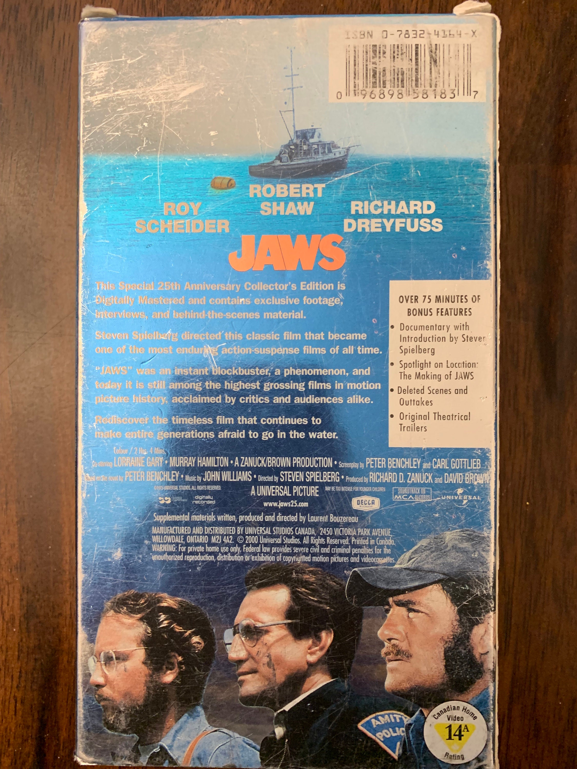 Jaws VHS Collectors Edition 2 VHS Tapes Etsy