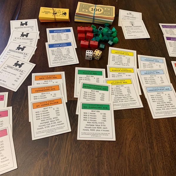 Board Game Accessories Etsy