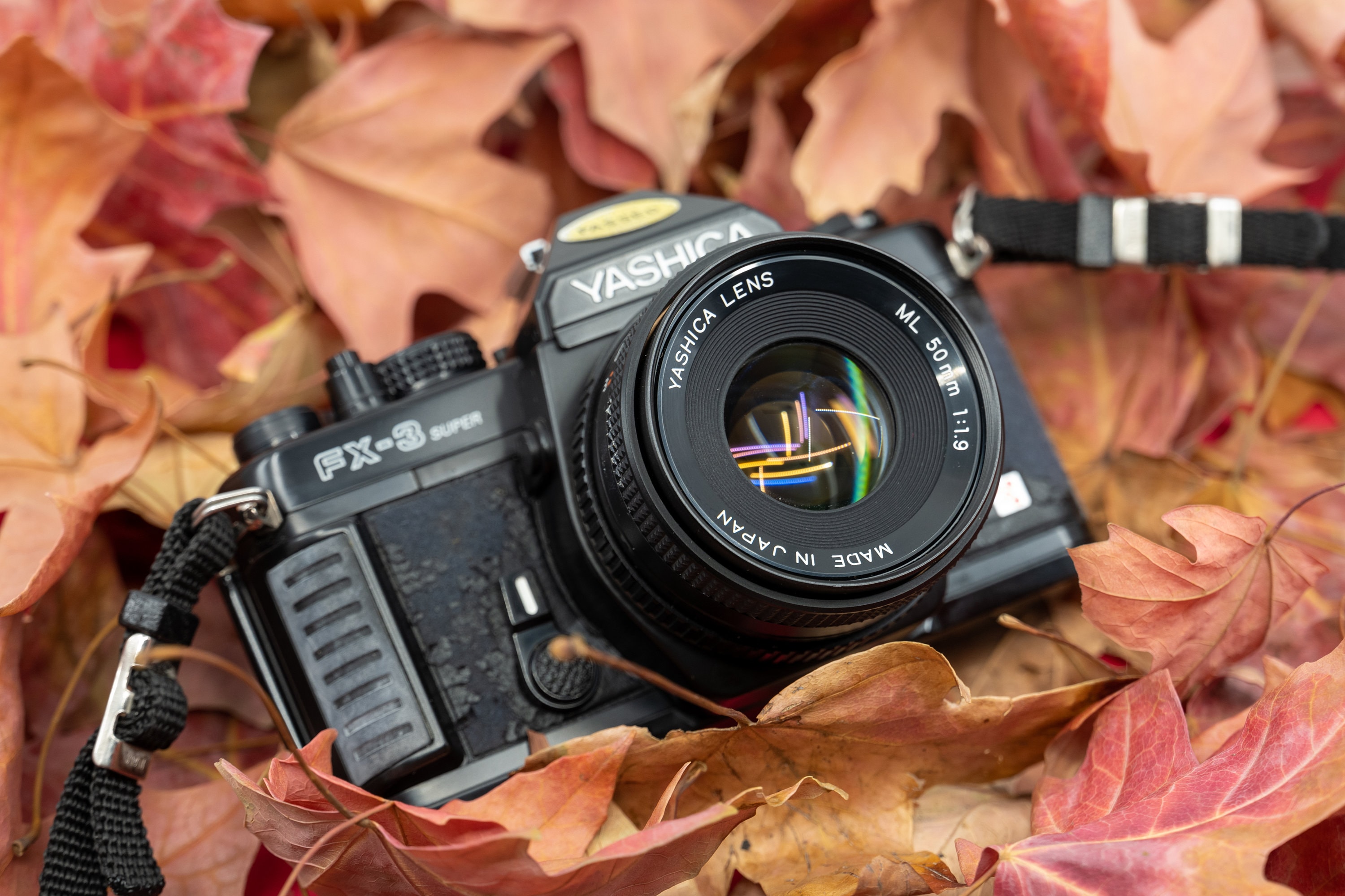 Yashica FX-3 Super SLR Film 35mm Camera Yashica 50mm lens