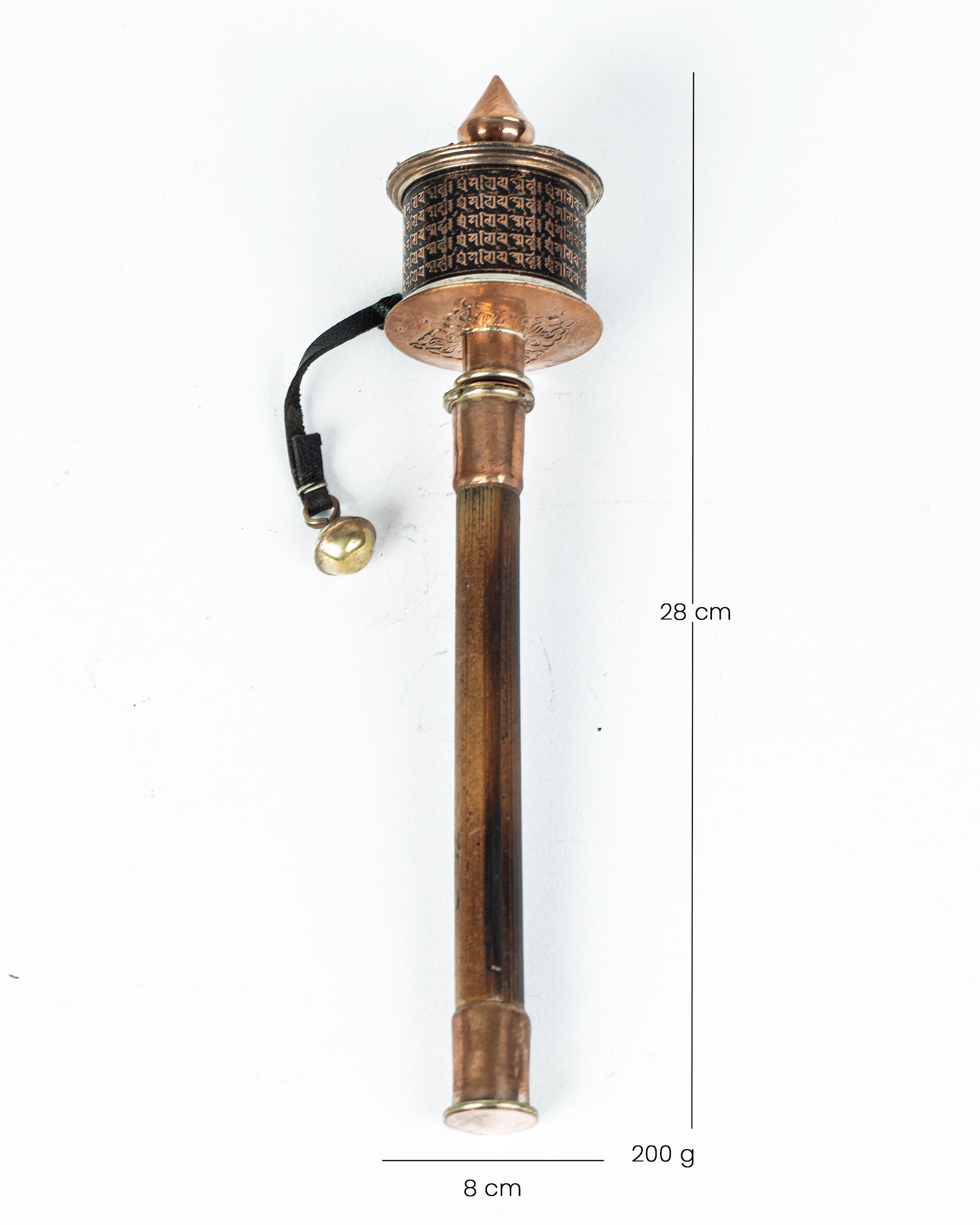 Beautifully Crafted Hand Prayer Wheel | Buddhist Ritual Tools ...