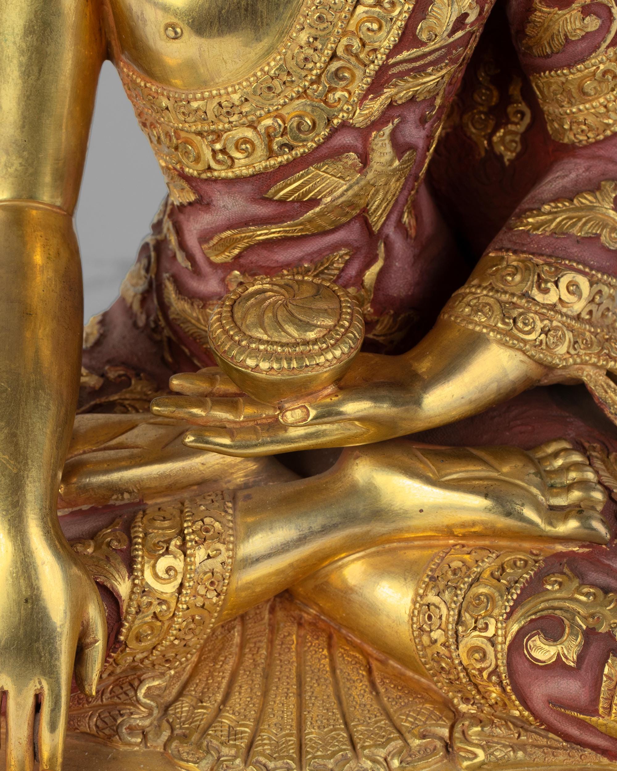 Stunning Handcrafted Shakyamuni Buddha Statue I Founder of Stunning Handcrafted Shakyamuni Buddha Statue I Founder of