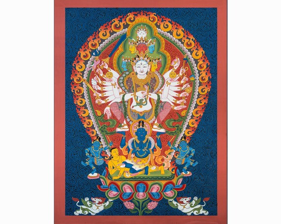 Buy Siddhi Lakshmi Thangka: Nepalese Tantric Goddess Art, Giclée