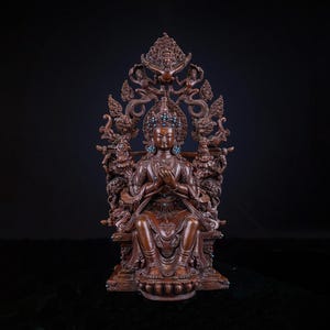 Stunning Handmade Maitreya Buddha Statue I Future Buddha I Buddhism I Meditation