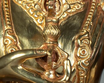 美しく作られた銅の金剛薩埵像 チベット仏教の浄化の菩薩 - Etsy 日本