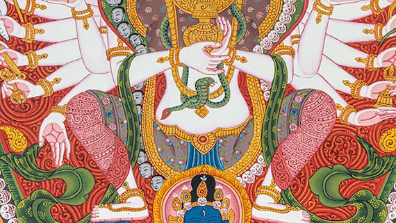 Buy Siddhi Lakshmi Thangka: Nepalese Tantric Goddess Art, Giclée