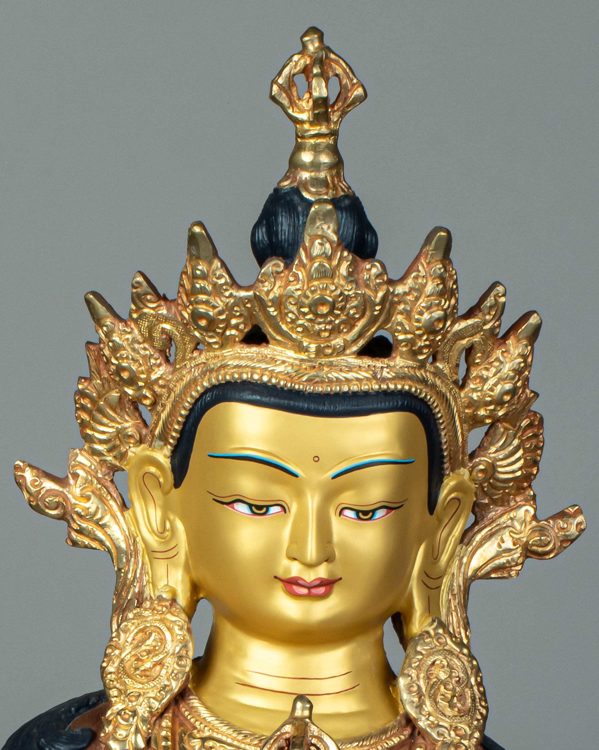 美しく作られた銅の金剛薩埵像 チベット仏教の浄化の菩薩 - Etsy 日本