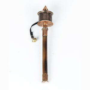 Beautifully crafted hand Prayer Wheel | Buddhist Ritual tools | Spinning Positive Energy | Meditation tool
