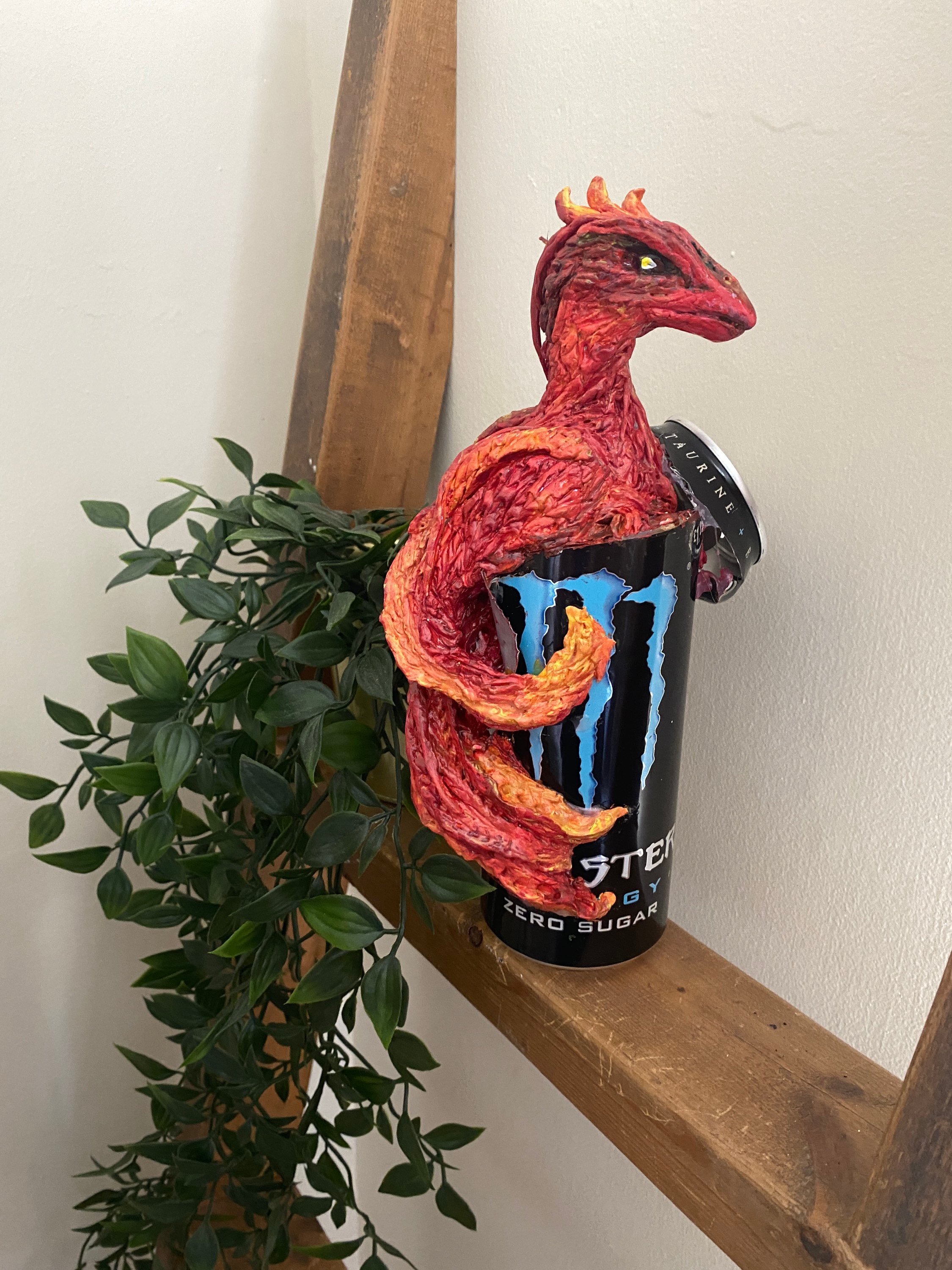 Monster Can Phoenix Edition Monster Energy Clay Art Craft | Etsy
