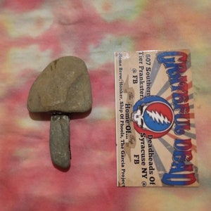 all natural stone handmade mushroom fungi refrigerator magnet