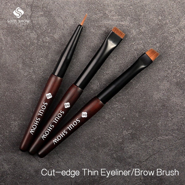 Mini Sable/ Mink Eyeliner/Eyebrow brush