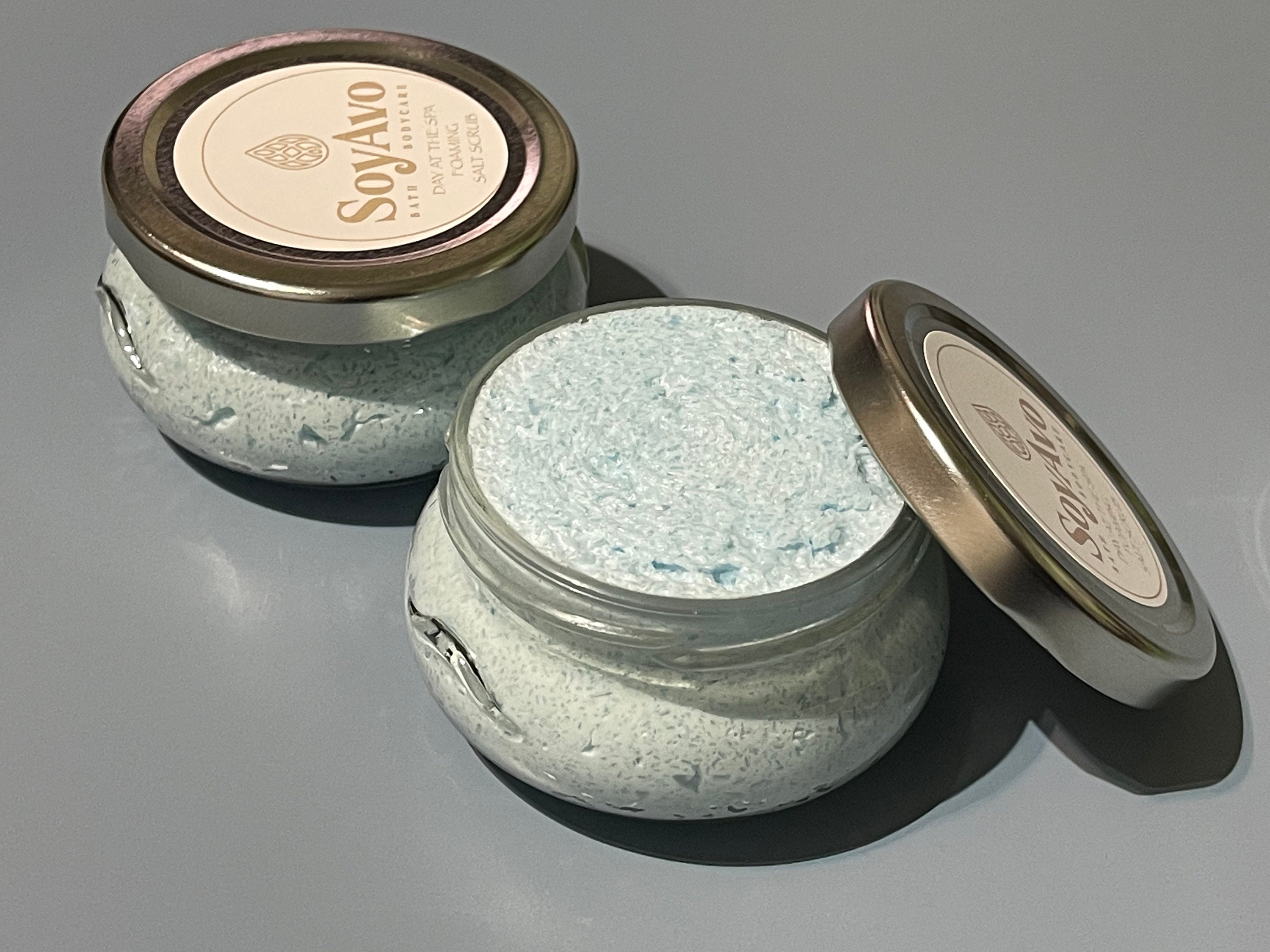 Day at the spa foaming salt scrub Etsy