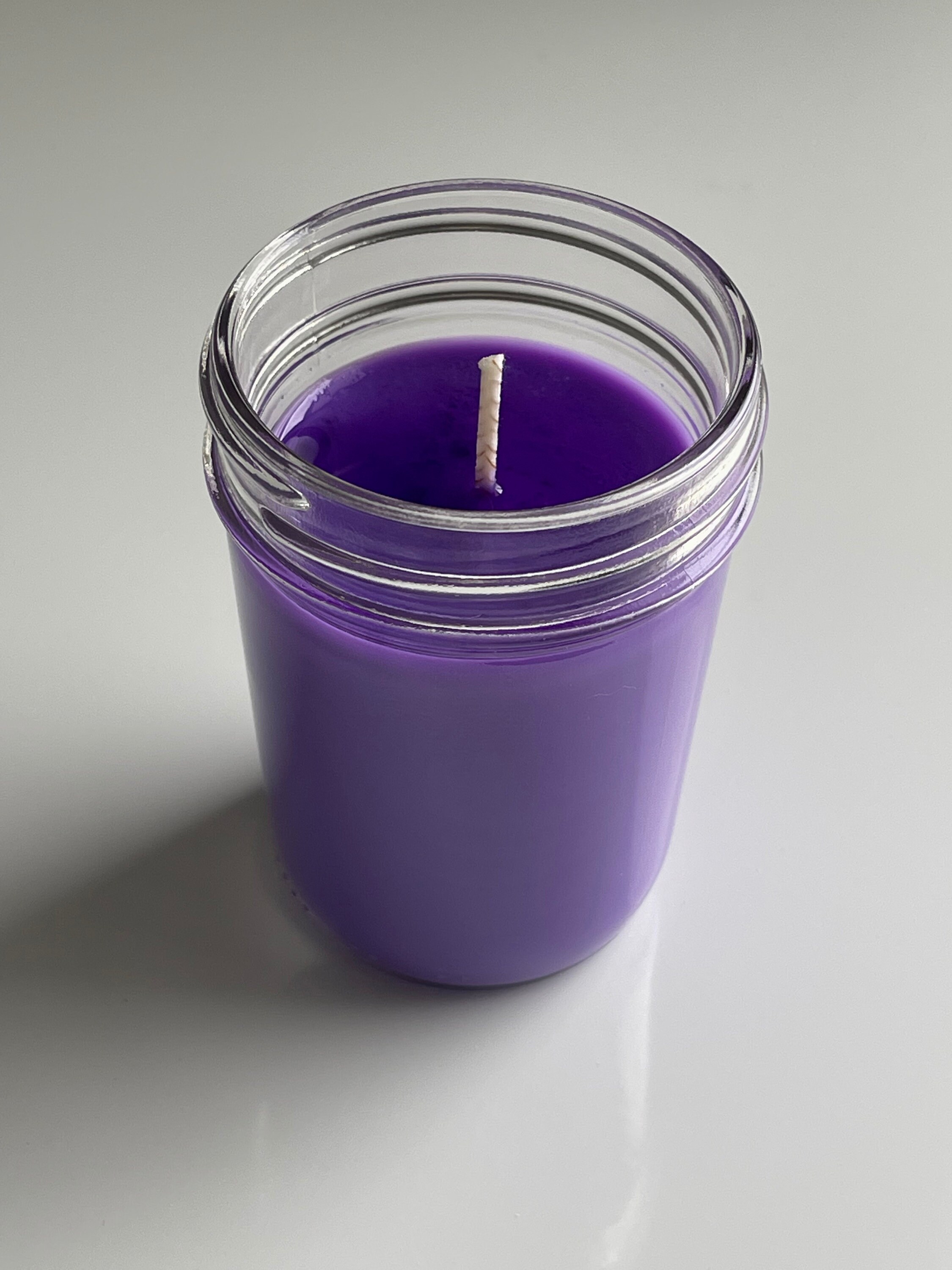 Fresh Lilac scented 8oz soy candle Etsy