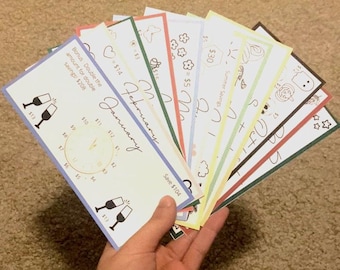 12 Month Savings Challenge Bundle: Cash Budgeting