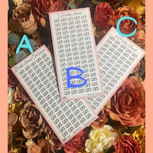 May include: Three sheets of stickers with a dollar bill design. The stickers are labeled "Month Ahead Challenge", "3 Months Ahead", and "6 Months Ahead".