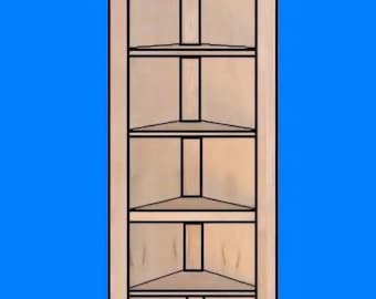 A Corner shelf unit - DIY