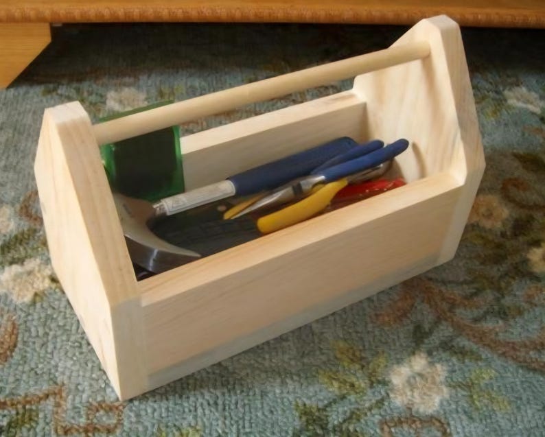 Wooden Tool Boxes Plans to Build It Etsy — free download