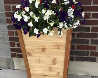 Tall Tapered Planter Boxes