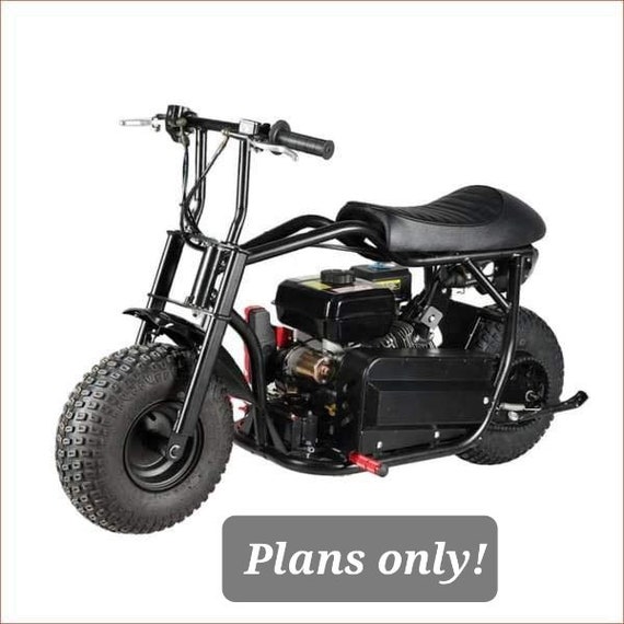 MINI MOTO BIKE Complete Detailed Plans With Full Nstructions 