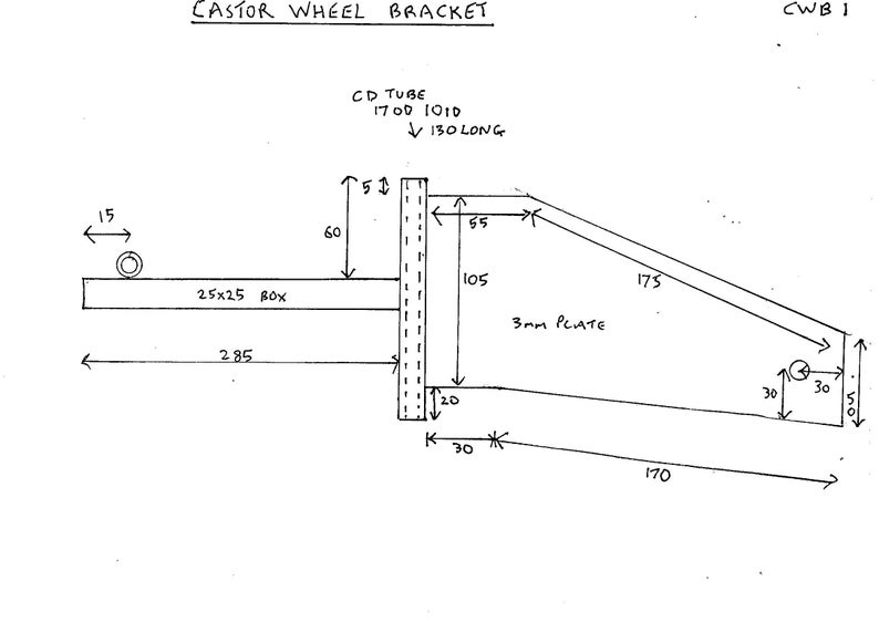 WHEELIE Machine PLANS Motorcycle/bike wheelie trainer Spyder, WHEELIE Cage Plans only imagem 5