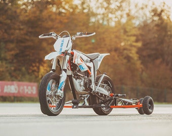 Motorcycle Wheelie Trainer Plans – DIY Bike Stunt Cage (Digital Download)