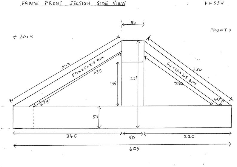 WHEELIE Machine PLANS Motorcycle/bike wheelie trainer Spyder, WHEELIE Cage Plans only imagem 4