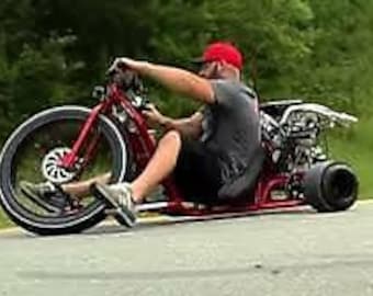 Motorized DRIFT TRIKE Plans - Hot Rod Drift PDF Detailed Plans!