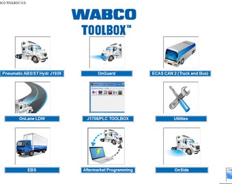 MERITOR WABCO TOOLBOX 12.9.1 complete and unlocked! Virtual deliver on Mega cloud