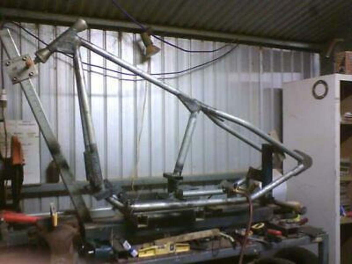 CUSTOM CHOPPER Frame Complete Detailed Jig PLANS With Full Instructions