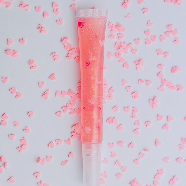 Pink Lip Gloss Etsy