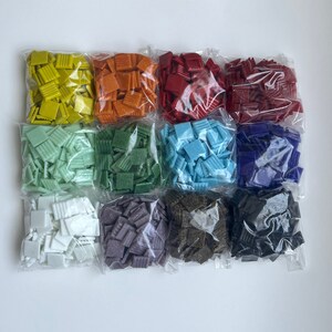 Funlife(TM) DIY Square Mosaic Mirror Wall Sticker,100pcs 2x2cm