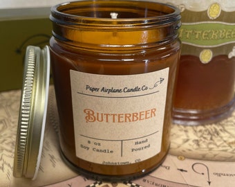 Butterybeer Soy Candle 8oz