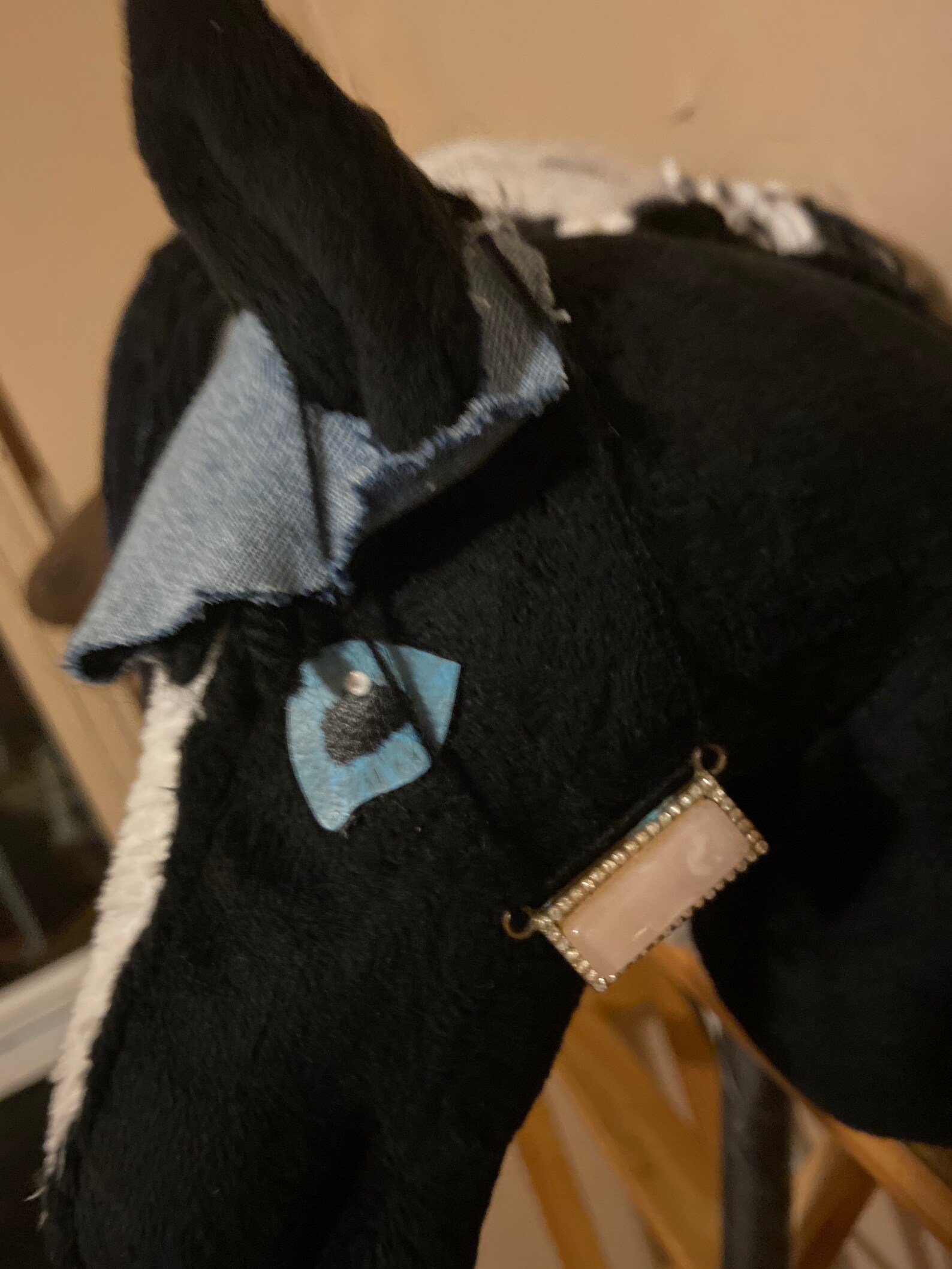 Crystal earpiece for hobby horse Etsy