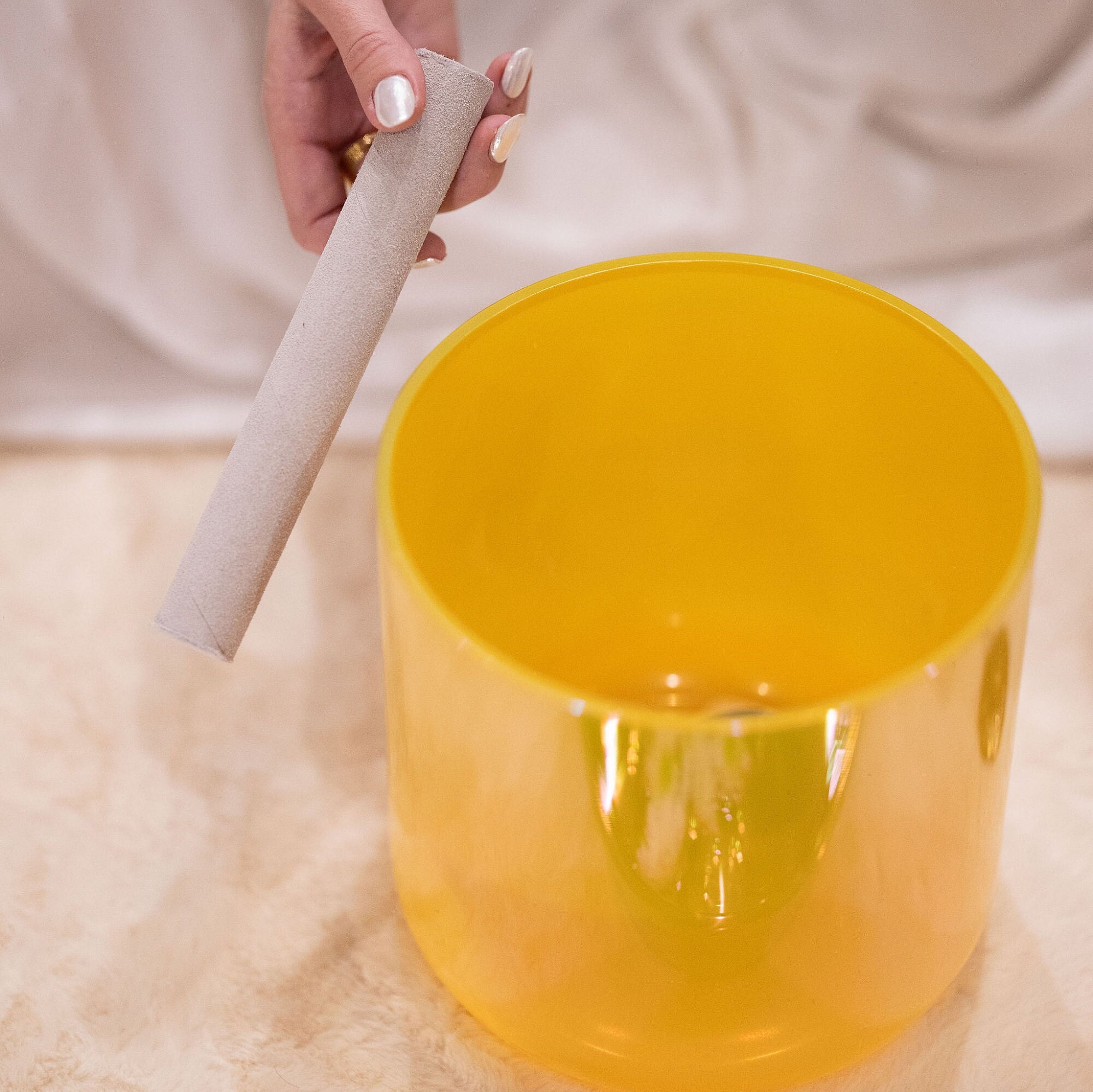 Cosmic Sound Bowls® 'sun Fire' Crystal Singing Bowl - Etsy