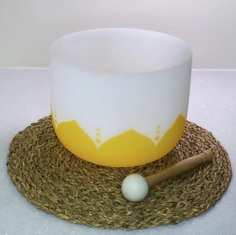 Cosmic Sound Bowls® 'inspired by the Sun' Frosted Singing Bowl - Etsy