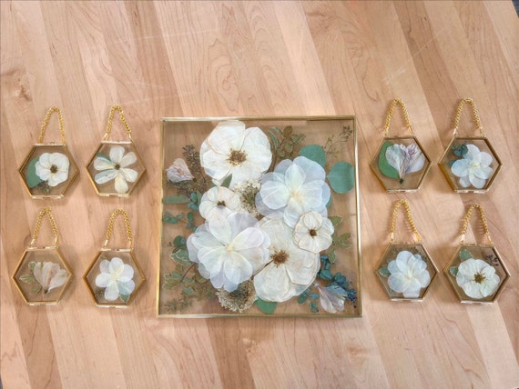 DIY Floating Frames with Pressed Flowers — Capturing Wonderland