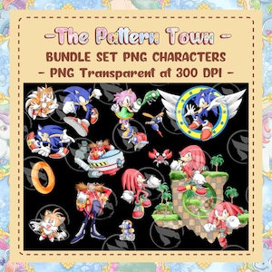 PNG Bundle Hedgehog Game Adventures